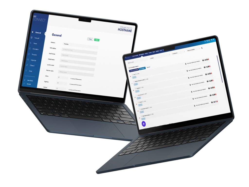 DST Connect backend remote device management