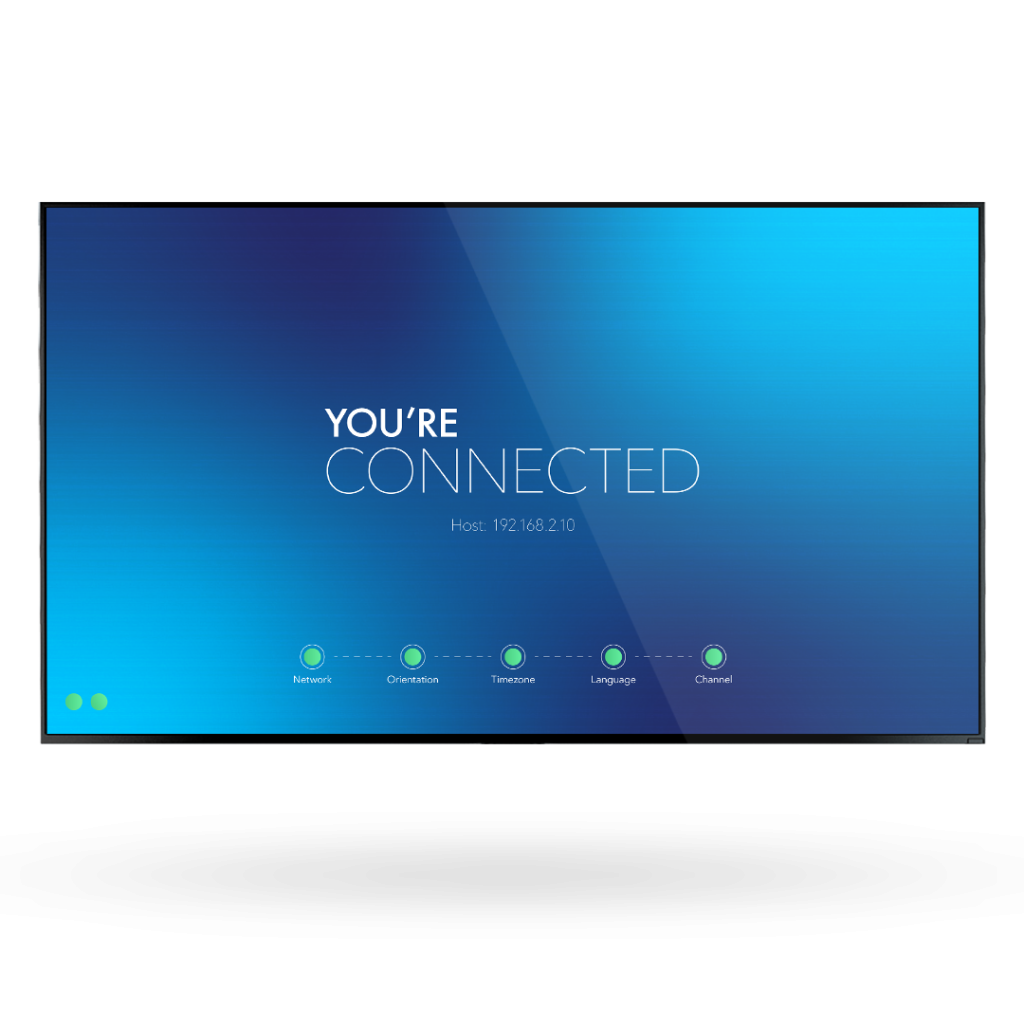DST Connect screen wizard installing 2